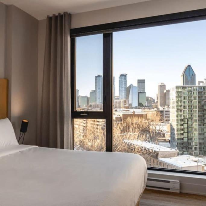 Mind Blowing City View - 2 Beds - Pool & Spa - Downtown Montréal Eksteriør billede